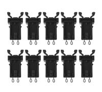 Create idea 10 Piezas Pr-09 Interruptor de Bloqueo del Compartimento de CD Pestillo de Rejilla Cierre A Presión Pestillo de Puerta de CD para Varios Reproductores de CD Radio