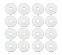 Create idea 100 arandelas de reparación M6 x 30 mm, acero BZP chapado en zinc, arandelas para pernos y tornillos, arandelas de reparación planas grandes, lado exterior, diámetro grande