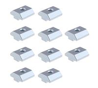 Create idea 10pcs 40 Series Deslizantes T Tuercas M6 Rosca Diapositiva en cabeza de martillo Tuerca en T para perfil de extrusi¨®n de aluminio de ranura en T Tuerca de ranura en T para impresora 3D