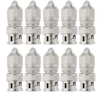 Create idea 10x Conectores BNC Hembra Giratorios para Cámaras CCTV Coaxiales RG6 Y RG59