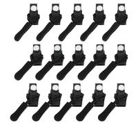 Create idea 15x Herramienta De Mantenimiento Para Reparar Cremalleras Para Mochilas, Ropa, Maletas, Tallas S, M, L, Apta Para Cremalleras Con Dientes De Cremallera, Ancho De Cierre De 3 A 10mm, Negro