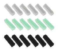 Create idea 18 almohadillas de filtro para peceras de 2.75 x 0.75 pulgadas compatibles con QuietFlow LED PRO 10