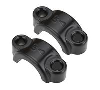 Create idea 2 abrazaderas de palanca de freno M6 de aluminio para cilindro maestro de embrague, cubierta de fijación para asiento de bicicleta eléctrica, color negro