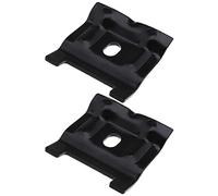 Create idea 2 abrazaderas de sujeción de batería con perno 1J0803219 6X0959502A negro compatible con Beetle compatible con Jetta Golf A3 Q3