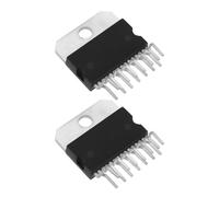 Create idea 2 amplificadores de interruptor de audio semiconductor TDA7293 de 100 W, 15 V, chip de 15 pines para guitarra, receptor de TV, circuito de carga, comunicación por microondas