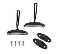 Create idea 2 asas de transporte para canoa de kayak, kit de mango en T con ojos de almohadilla y tornillos de instalación de repuesto