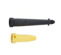 Create idea 2 boquillas de repuesto para limpiador de vapor Karcher, accesorios de limpieza, boquilla de ventana negro/amarillo, compatible con limpiador de vapor Karcher SC 1 a 5 SG 4/2 SG 4/4
