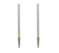 Create idea 2 Brocas de Diamante para Uñas Grano XF Vástago de 2,35 Mm para Lima de Uñas Eléctrica Y Pedicura.