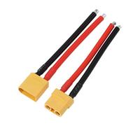 Create idea 2 Conectores Macho Y Hembra RC XT90 de 10 AWG Y 100 Mm para Controladores de Baterías