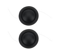 Create idea 2 diafragmas de tweeter de cúpula de seda de 28 mm 8Ω compatibles con DynAudio D28 AF D28