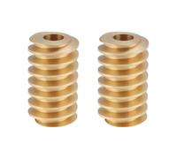Create idea 2 Ejes de Engranaje de Latón de 0,5 Mm Y 2,98 Mm Compatibles con Motores Pequeños Y para Cambiar La Dirección de La Transmisión.