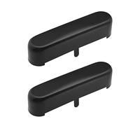 Create idea 2 fundas para pastillas de cuello de guitarra compatibles con TL Tele Telecaster estilo guitarra el¨¦ctrica, accesorios de repuesto de metal negro