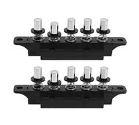 Create idea 2 interruptores de teclado de control de campana extractora de 250 V 4 A, 5 posiciones, interruptor de botón de teclado enchufable de 5 velocidades, utilizado para campana extractora de