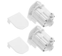 Create idea 2 Juegos Unidades Mecanismo Control Persianas Romanas con Cubierta Repuestos para Persianas Enrollables Varilla Central De Mantenimiento De 5,5mm