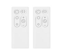 Create idea 2 mandos a distancia de repuesto para ventilador de escritorio, torre remota compatible con Dyson AM06 AM07 AM08 blanco (sin batería)