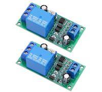 Create idea 2 módulos de relé de retardo de tiempo de 12 V CC de 55 x 28 x 18,4 mm, 0 ~ 60 segundos, ajustable, temporizador de retardo, placa controladora de relé para electrónica automotriz del