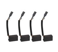 Create idea 2 pares cepillos de carbono 13 x 8 x 6,3 mm con tubo de goma y conector compatible con DeWalt D25002K D25003K DW561 DW563K DW566K Martillo giratorio