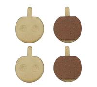 Create idea 2 Pares de Pastillas de Freno Sinterizadas de 22,5 X 16,5 X 4 Mm Compatible con Eflux Freeride Pro S20 RS45