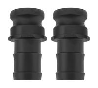 Create idea 2 Piezas de Accesorios de Leva para Manguera 100E 2 Pulgadas Accesorios de Leva Y Ranura para Manguera 124,4 X 67 Mm Accesorios