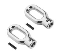 Create idea 2 Piezas Gancho Anillo Toldo Máquina Elevación Toldo Anillo Elevación de Toldo Gancho de Manivela Elevación de Toldo Anillo Aleación Aluminio Engranaje Helicoidal 62x31.4x10mm Rosca M10