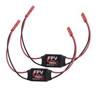 Create idea 2 piezas UBEC-3A 5V Mini BEC 2-6S Convertidor DC-DC Módulo Step-Down Regulador FPV Transmisión de Imágenes para Avión RC FPV Dispositivo de Telemetría Junta Cardán