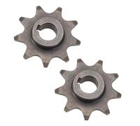 Create idea 2 piñones de cadena de bicicleta de 9 dientes, piñón de piñón eléctrico, motor de piñón para scooter eléctrico, piñón síncrono para motores de engranajes 1016Z2 Z3