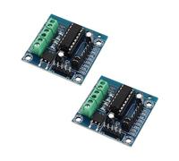 Create idea 2 placas de expansión de motor Mini L293D de 4 canales CH paso a paso, módulo de escudo compatible con Arduno Mega 2560 Diecimila Duemilanove UNO