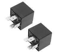 Create Idea 2 relés multifunción de Repuesto de 4 Pines 4H0951253A 141951253B 8D0951253A 8K0951253 Compatible con Audi Compatible con Seat Compatible con Skoda 12V