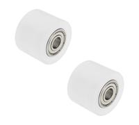 Create idea 2 Rodamientos 6000ZZ De Nailon Y Plástico Polea Deslizante Rodamiento De 40x30mm Polea Mecánica Para Cintas Transportadoras Puertas Corredizas Ventanas Correderas