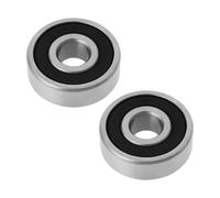 Create idea 2 rodamientos de rueda delantera de 8 x 24 x 8 mm, doble sellado, compatibles con carrito de golf eléctrico PowaKaddy FX3/FX5/FX7/CT6