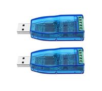 Create idea 2 unidades USB 2.0 a RS485 puerto serie macho convertidor de repuesto compatible con Windows 7 8 10 XP compatible con Mac USB 2.0 a RS485 adaptador