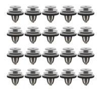 Create idea 20 Clips de Moldura para Moldura de Arco de Rueda Delantera 07142754954 Compatible con BMW Mini Cooper R55 R56 Clips de Moldura de Plástico