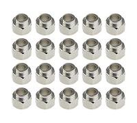 Create idea 20 Piezas Espaciadores Excéntricos 5MM M5 Acero Al Carbono Niquelado Aptos para Rueda con Ranura en V Extrusión de Aluminio Impresora 3D Repra CNC