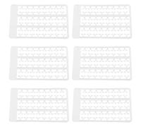 Create idea 20 Tapones de Cebo en Forma de V para Pesca, Accesorios de Pesca para pellets, Carne, maíz, Aparejos de Pesca, Aparejos de Pesca, tapón de Gancho Universal de 85 x 53 mm