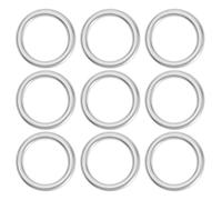 Create idea 25 Piezas de Repuesto de Junta de Tapón de Drenaje de Aceite N0138157 N0138158 Compatible con VW Compatible con Audi Compatible con Skoda Arandelas de Tapón de Drenaje de Aceite