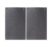 Create idea 2PCS Placa de Respaldo de Carbono para Lijadora 3 Orificios 172x110mm 424057-1 Alfombrilla Trasera de Lijadora de Repuesto de Carbono Compatible con Makita M9400B 9403 MT190 MT9