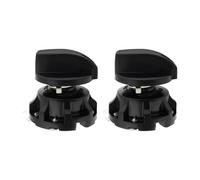 Create idea 2X Interruptores Rotativos de 4 Posiciones Y 3 Velocidades para Ventiladores Industriales Y Domésticos de 120 V A 250 V con Perillas.