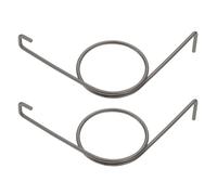 Create idea 2x Resorte de reparación Compatible con GU PSK 966 Acero inoxidable Resorte de repuesto para carretilla izquierda 9-29665-00-L Para sistema de cerradura de puerta corrediza de 35x34mm