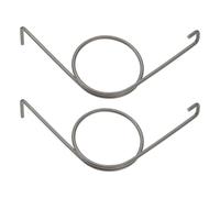 Create idea 2x Resorte de reparación Compatible con GU PSK 966 Resorte de repuesto para carro derecho de acero inoxidable 9-29665-00-R para sistema de cerradura de puerta corrediza de 35 x 34 mm