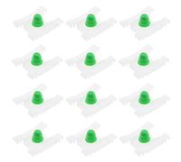 Create idea 30 clips de moldura de puerta 1H0853585 compatibles con Golf 3 con Vento compatibles con clips de fijación de moldura Jetta, soporte de clips de tul de 9 mm de diámetro del agujero