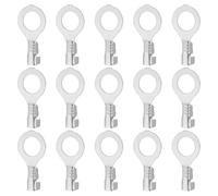 Create idea 30 conectores de anillo M6 resistentes a altas temperaturas para cables de batería no aislados de 2,5 mm