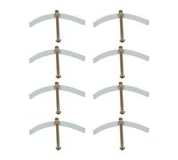 Create idea 30 piezas de 86 tipo caja oscura de soporte de mantenimiento para interruptor de enchufe de tornillo de montaje en pared, interruptor de montaje en pared, barra de soporte para interruptor