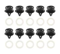 Create idea 30PCS Clips para Panel de Puerta de Coche con Sellador 8E0868243 Compatible con A4 A3 B6 B7 Clips para Tarjetas de Puerta con Orificio de 11 Mm Sujetadores de Recorte Clips