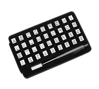 Create idea 37PCS 6 mm Alfabeto de letras (A-Z) y n¨²meros (0-9) Herramienta de punzonado de estampado Herramientas de fabricaci¨®n de monturas