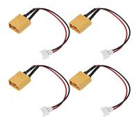 Create idea 4 Adaptador de Conectores Macho XT60 A Macho Molex 51006 para Barco Coche Avión RC Cable de 10 Cm Y Calibre 26 AWG.
