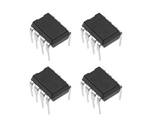 Create idea 4 amplificadores operacionales de audio alto de 8 pines OPA2134PA para integradores Crossover Networks Multimedia Audio 20 V, 18 voltios