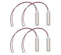 Create idea 4 Motores de Vibración Sin Núcleo de CC 1,5 V A 5 V Micromotor Impermeable para Cepillo Dientes Eléctrico Masajeador Bricolaje 7 X 24 Mm