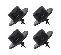 Create idea 4 piezas de alfombrillas de coche Cilp 3D0864851B41 3D08645214PK 3D0864200A71N Abrazaderas de fijación de clip de alfombra de vehículo Abrazaderas de gancho de coche Tornillo Negro 28 mm