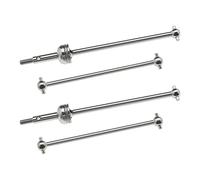 Create idea 4 Piezas RC Eje de Transmisión de Coche Compatible con WLtoys 144001 144002 124018 124019 124017 124016 144010 1/14 Escala Eléctrica de Cuatro Ruedas Coche de Juguete