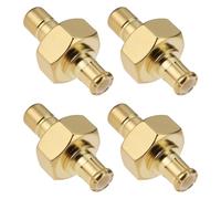 Create idea 4 Unidades Conector Adaptador SMB Macho A MCX Macho para Dab DVB-T GPS Lora U Otra Radio 50 ?